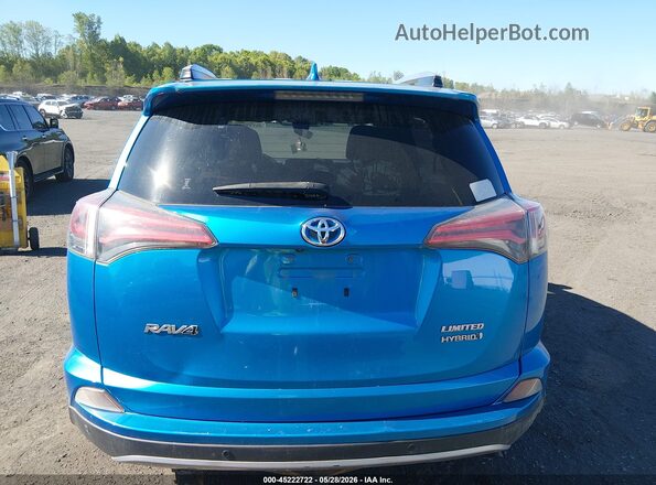 JTMDJREV2HD079408 2017 TOYOTA RAV4 HYBRID Blue 