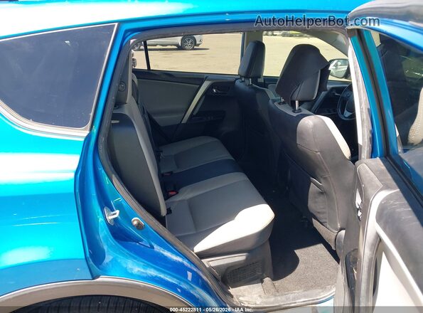 JTMDJREV3JD155725 2018 TOYOTA RAV4 HYBRID Blue VIN კოდის სტიკერის ხედი