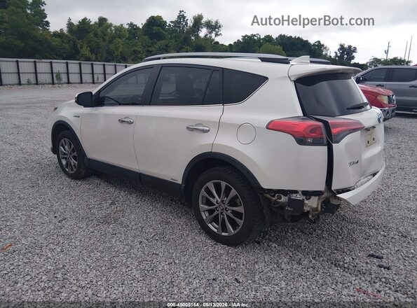 JTMDJREV4HD081886 2017 TOYOTA LIMITED White Trasero izquierdo