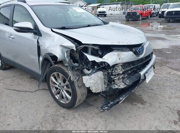 JTMDJREV5GD002045 2016 TOYOTA RAV4 HYBRID Серебряный Вид спереди