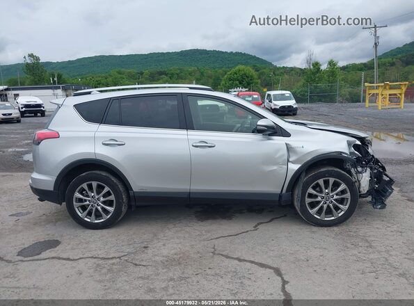 JTMDJREV5GD002045 2016 TOYOTA RAV4 HYBRID Серебряный Вид задней части салона