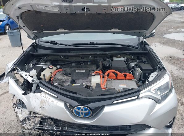 JTMDJREV5GD002045 2016 TOYOTA RAV4 HYBRID Серебряный Вид сзади