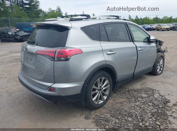 JTMDJREV6HD070596 2017 TOYOTA RAV4 HYBRID Silver Rear right