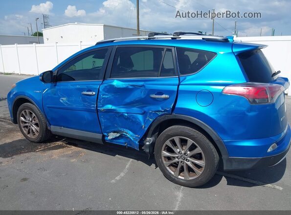 JTMDJREV9GD032553 2016 TOYOTA RAV4 HYBRID Blue Вид спереду