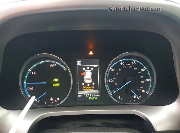 JTMDJREVXHD062033 2017 TOYOTA RAV4 Charcoal ხელსაწყოთა პანელის ხედი