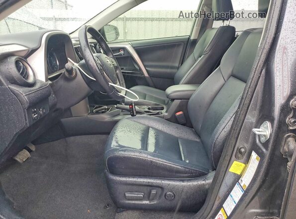 JTMDJREVXHD062033 2017 TOYOTA RAV4 Charcoal წინა სალონის ხედი