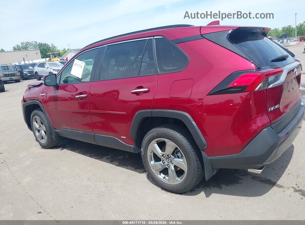 JTMDWRFV3LD536199 2020 TOYOTA RAV4 HYBRID Red 360 interior view