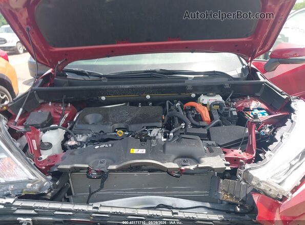 JTMDWRFV3LD536199 2020 TOYOTA RAV4 HYBRID Red Rear view