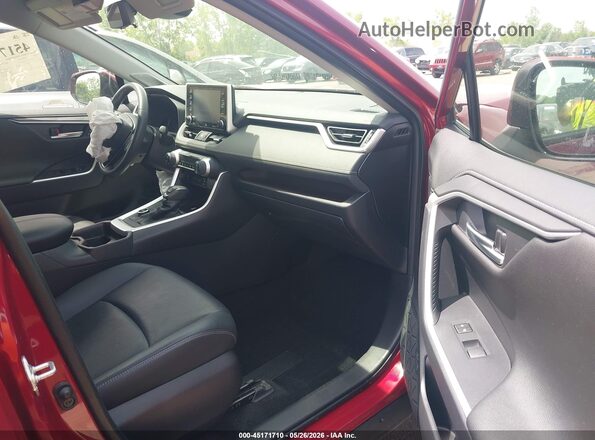 JTMDWRFV3LD536199 2020 TOYOTA RAV4 HYBRID Red Front interior view