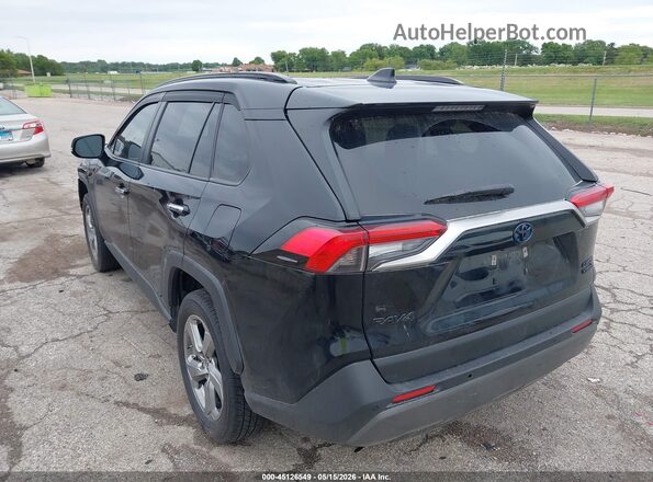 JTMDWRFV5KD520133 2019 TOYOTA RAV4 HYBRID Black Հետևի ձախ