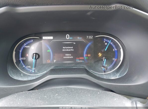 JTMDWRFV5KD520133 2019 TOYOTA RAV4 HYBRID Black Հետևի նստատեղերի տեսք