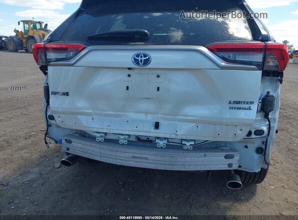 JTMDWRFV7KD027490 2019 TOYOTA RAV4 HYBRID White 