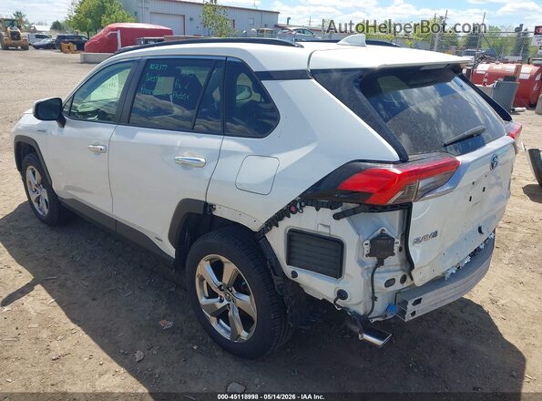 JTMDWRFV7KD027490 2019 TOYOTA RAV4 HYBRID White 