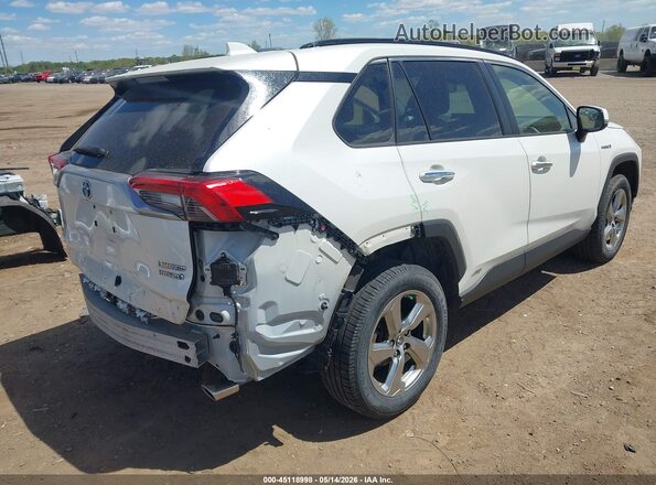 JTMDWRFV7KD027490 2019 TOYOTA RAV4 HYBRID White 