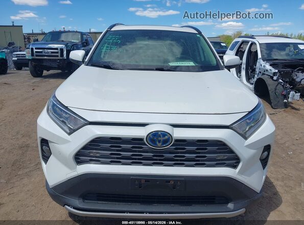 JTMDWRFV7KD027490 2019 TOYOTA RAV4 HYBRID White 