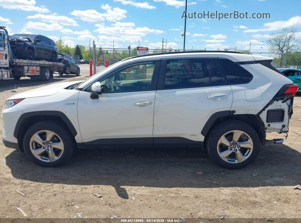 JTMDWRFV7KD027490 2019 TOYOTA RAV4 HYBRID White 