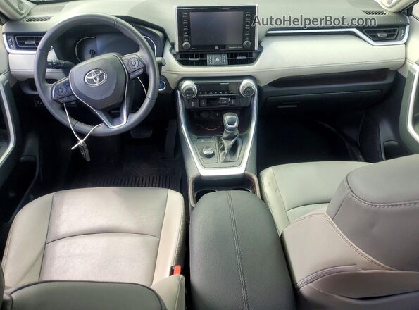 JTMDWRFV9LD055986 2020 TOYOTA LIMITED Gray Вид панелі приладів