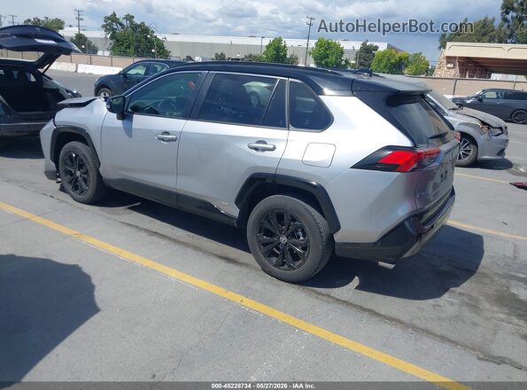 JTME6RFV0SJ066038 2025 TOYOTA RAV4 HYBRID Gray Trasero izquierdo