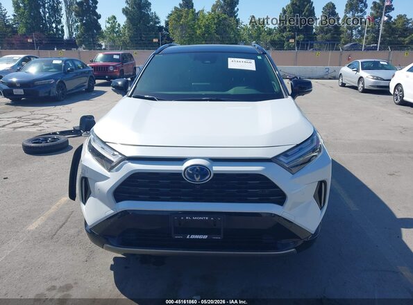 JTME6RFV1PD546384 2023 TOYOTA RAV4 HYBRID White უკანა სალონის ხედი