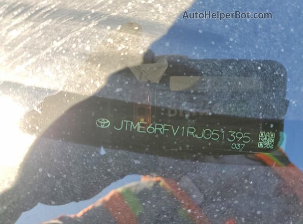 JTME6RFV1RJ051395 2024 TOYOTA RAV4 Charcoal VIN sticker view