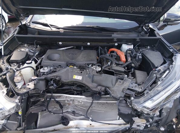 JTME6RFV2NJ021588 2022 TOYOTA RAV4 HYBRID Gray Вид ззаду