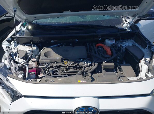 JTME6RFV4RD552098 2024 TOYOTA RAV4 HYBRID White Вид ззаду