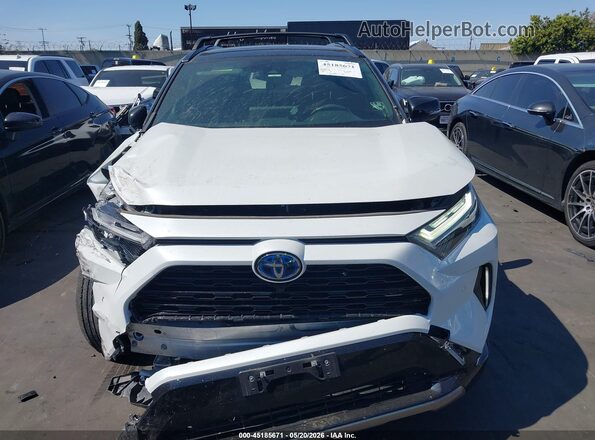 JTME6RFV4RD552098 2024 TOYOTA RAV4 HYBRID White Вид задньої частини салону