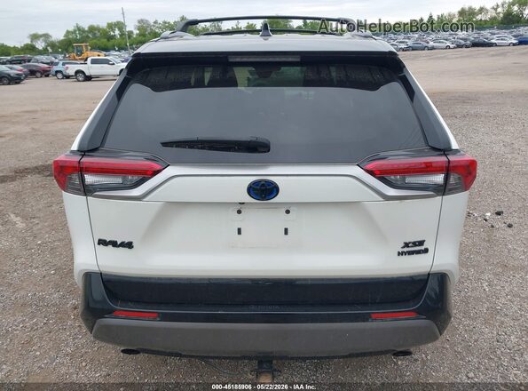 JTME6RFV6MD515935 2021 TOYOTA RAV4 HYBRID White 