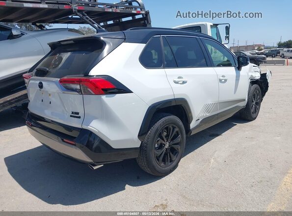 JTME6RFV8RJ060529 2024 TOYOTA RAV4 HYBRID White უკანა მარჯვენა