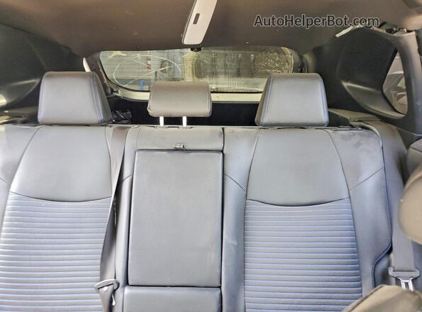 JTME6RFV8RJ061504 2024 TOYOTA RAV4 Silver Rear seats view