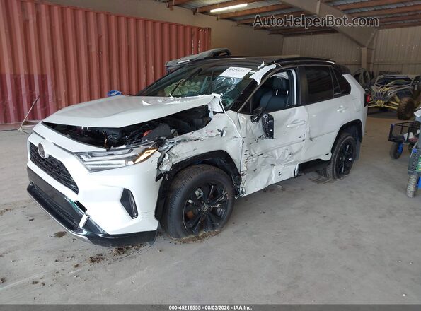 JTME6RFV9SJ094548 2025 TOYOTA RAV4 HYBRID White Front left