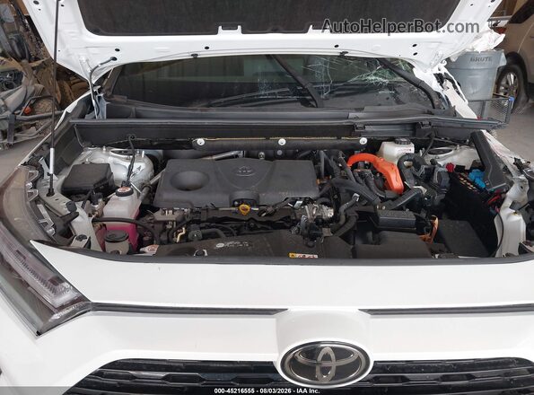 JTME6RFV9SJ094548 2025 TOYOTA RAV4 HYBRID White Rear view