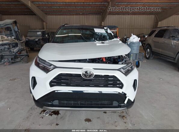 JTME6RFV9SJ094548 2025 TOYOTA RAV4 HYBRID White Rear interior view