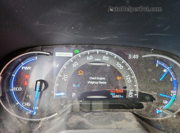 JTMEB3FV0ND085166 2022 TOYOTA RAV4 Белый 