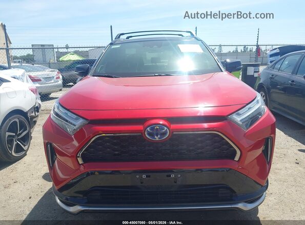 JTMEB3FV2PD165538 2023 TOYOTA RAV4 PRIME Red Սալոնի հետևի տեսք