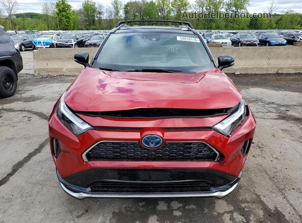 JTMEB3FV3PD117532 2023 TOYOTA RAV4 Red Դիմացի տեսք