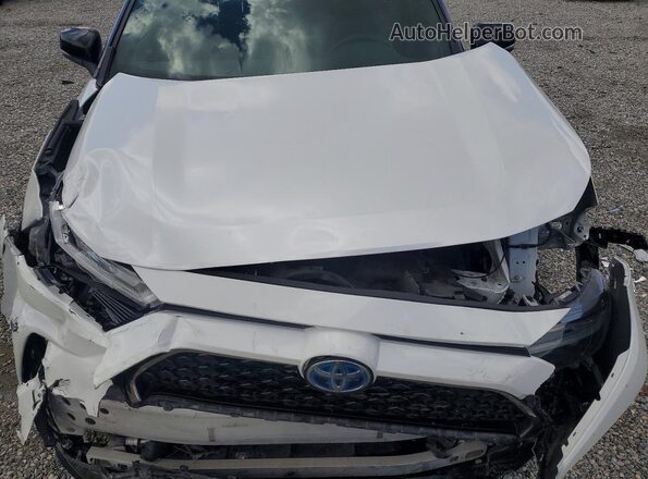 JTMEB3FV4PD122156 2023 TOYOTA RAV4 White ძრავის განყოფილების ხედი
