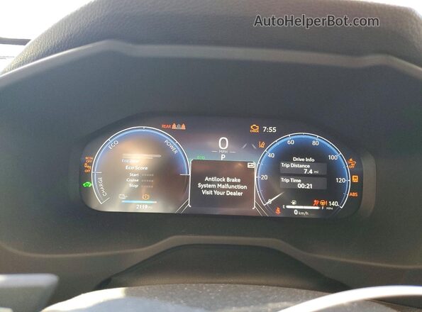 JTMEB3FV8SD292691 2025 TOYOTA RAV4 Gray Widok zestawu wskaźników