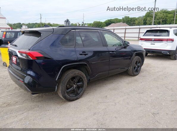 JTMEWRFV1KD521431 2019 TOYOTA RAV4 HYBRID Dark Blue Задня права чверть
