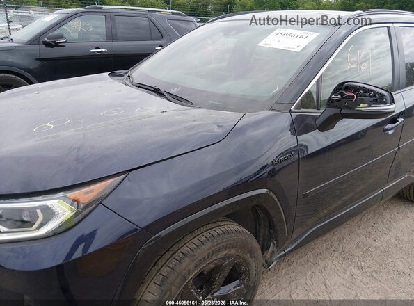 JTMEWRFV1KD521431 2019 TOYOTA RAV4 HYBRID Dark Blue Вид спереду