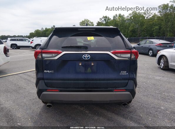 JTMEWRFV1KJ015681 2019 TOYOTA RAV4 HYBRID Синий 
