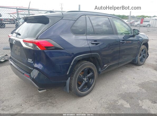 JTMEWRFV2KD521762 2019 TOYOTA RAV4 HYBRID Blue Հետևի աջ