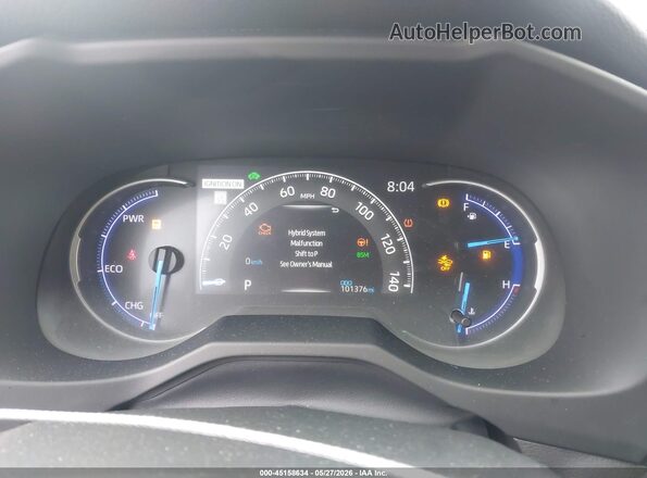 JTMEWRFV2KD521762 2019 TOYOTA RAV4 HYBRID Blue Հետևի նստատեղերի տեսք