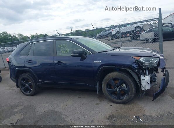 JTMEWRFV2KD521762 2019 TOYOTA RAV4 HYBRID Blue Սալոնի 360 աստիճան տեսք