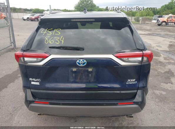 JTMEWRFV2KD521762 2019 TOYOTA RAV4 HYBRID Blue 