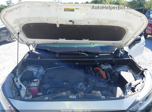 JTMEWRFV4KJ023693 2019 TOYOTA RAV4 HYBRID White Rear view
