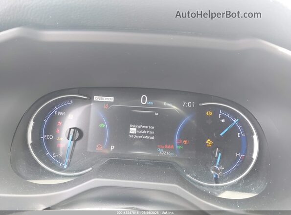 JTMEWRFV4LD544221 2020 TOYOTA RAV4 HYBRID Blue უკანა სავარძლების ხედი