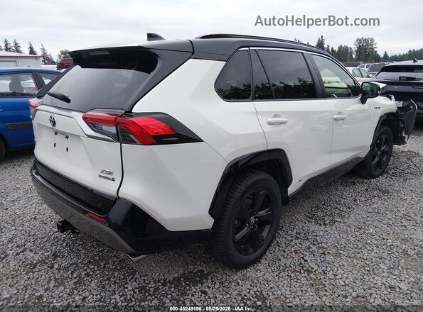 JTMEWRFV4LJ049826 2020 TOYOTA RAV4 HYBRID White Rear right