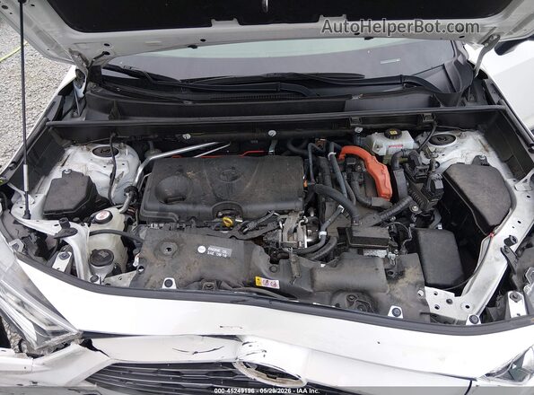 JTMEWRFV4LJ049826 2020 TOYOTA RAV4 HYBRID White Rear view