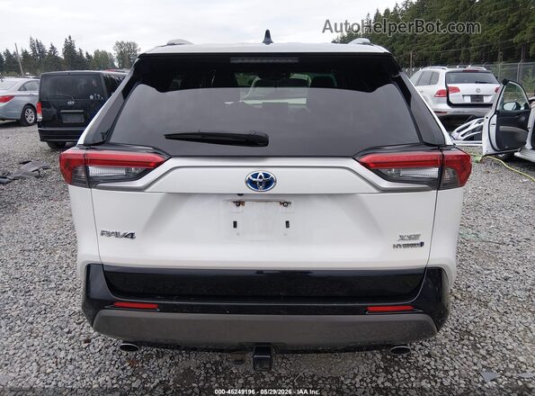 JTMEWRFV4LJ049826 2020 TOYOTA RAV4 HYBRID White 